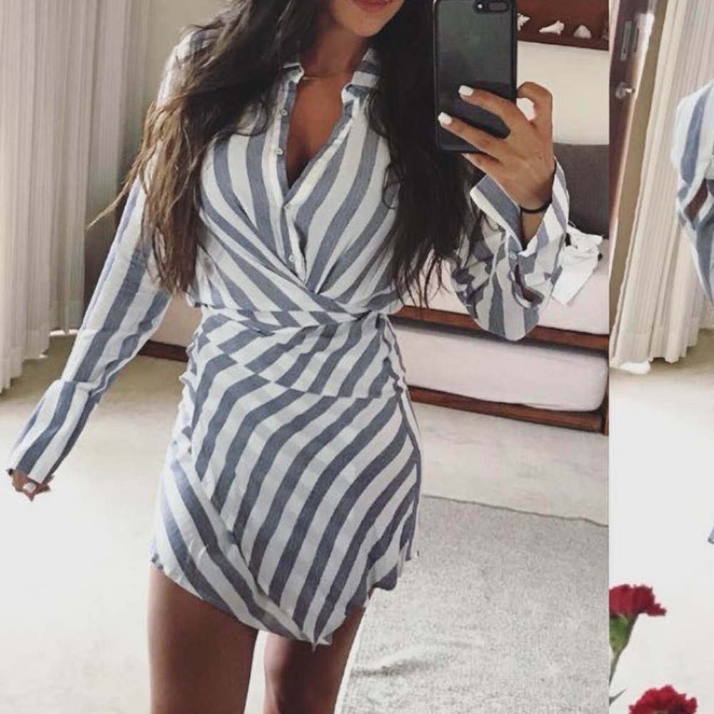 Alythea Sexy shirt dress from The Boutique